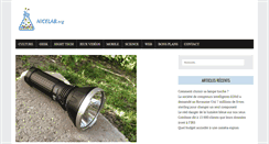 Desktop Screenshot of nicelab.org